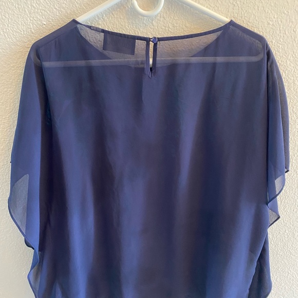 BOB MACKIE Wearable Art Tunic- style Blouse - Picture 3 of 4